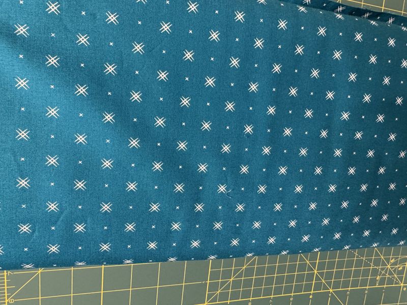 Turkis med enkelt mønster