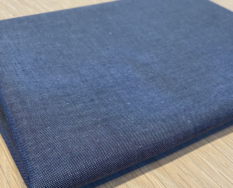 Chambray mørk grå