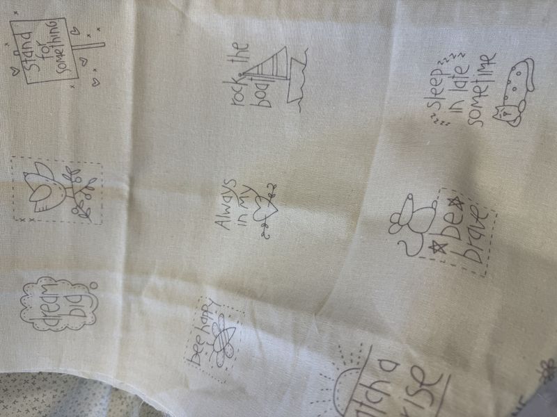 Stoffpakke «A letter too my daughter» liten